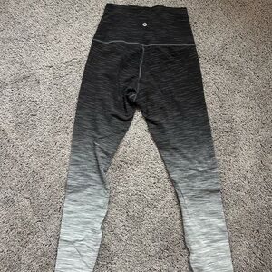Sz 10 lululemon ombré melange leggings